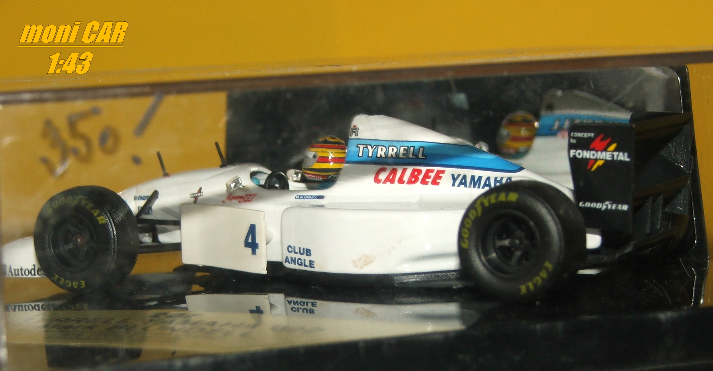 TYRRELL Yamaha 022 No.4 Mark Blundell (1:43) ONYX