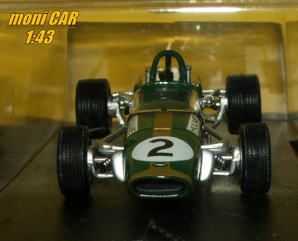 BRABHAM Repco BT24 No.2 - Dennis Hulme - WORLD CHAMPION 1967 (1:43) Atlas
