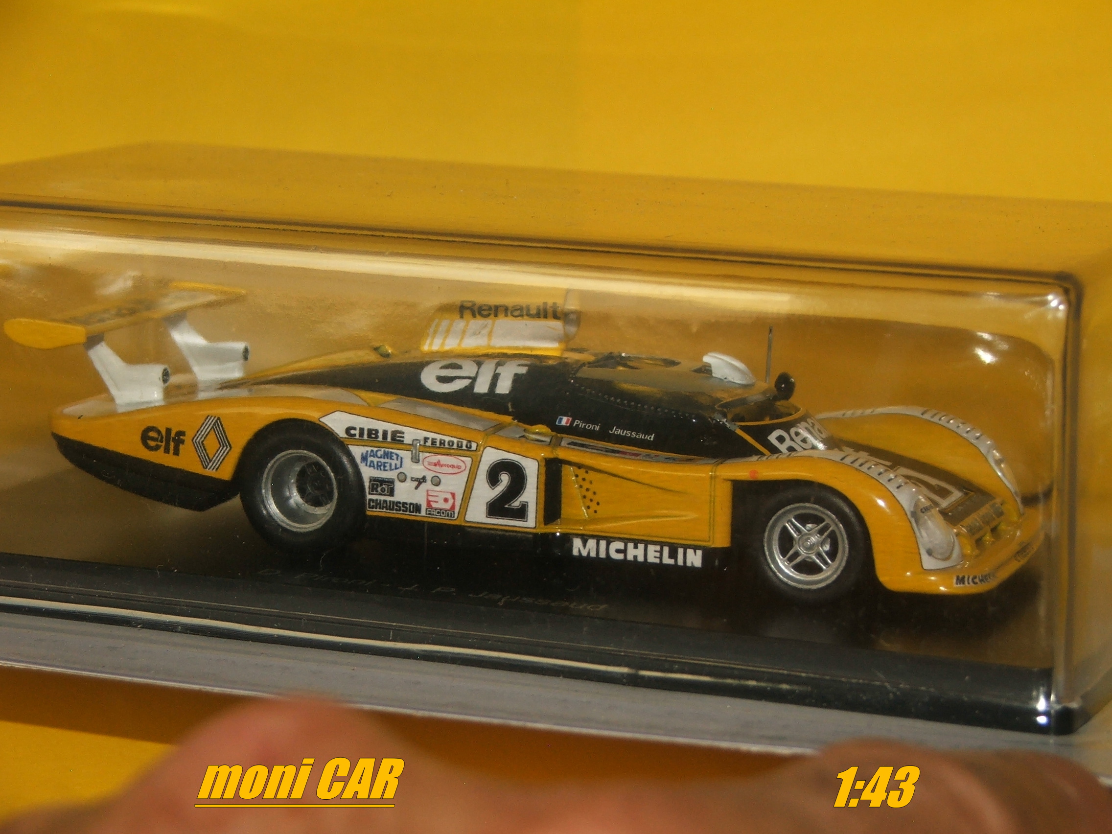 RENAULT Alpine A442B No.2 - D. Pironi - J. P. Jaussaud - Winner Le Mans 1978 (1:43) SPARK/Edicola