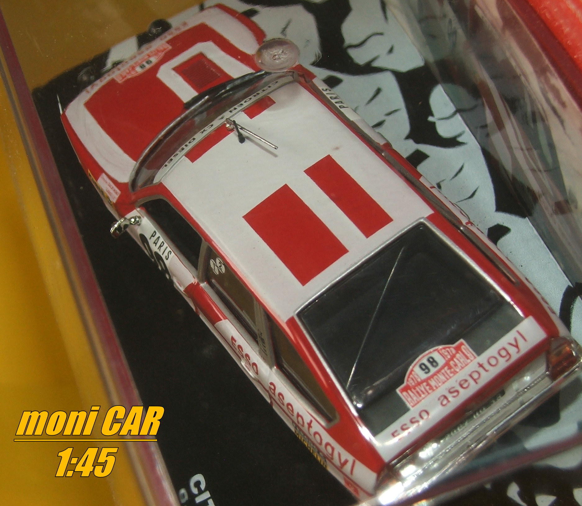 CITROEN CX Diesel No.98 - C. Dacremont - "Ganaelle" Rallye Mote Carlo 1978 (1:43) Altaya/IXO