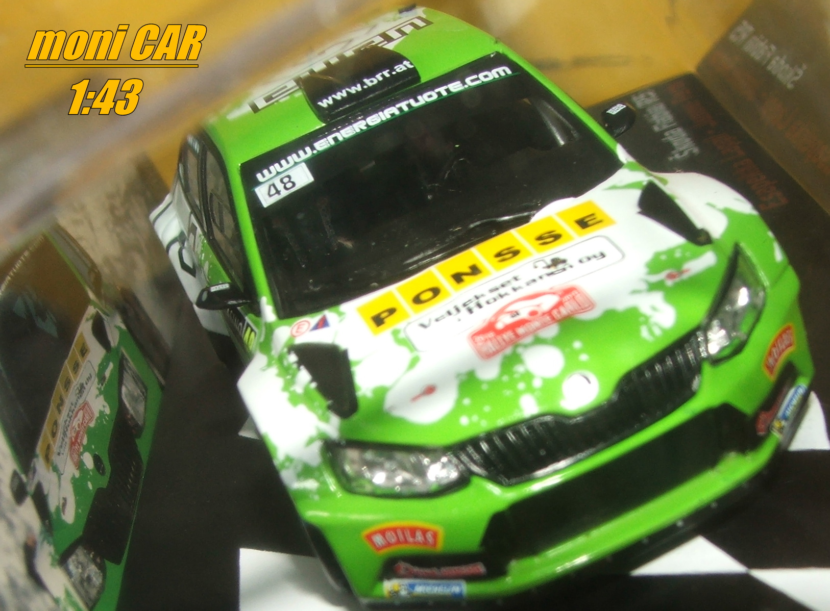 ŠKODA Fábia R5 No.48 Esapekka Lappi - Janne Ferm - Rallye Monte Carlo 2016 (1:43) Altaya/IXO