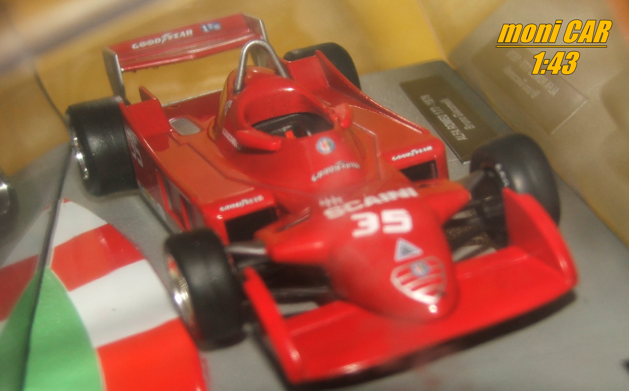 ALFA ROMEO 177 No.35 - Bruno Giacomelli 1979 (1:43) Altaya/IXO