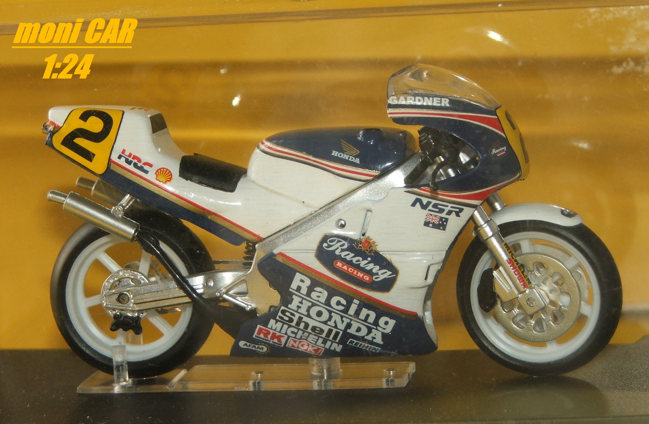 HONDA HSR500 No.2 - Wayne Gardner 1987 (1:24) DeAgostini