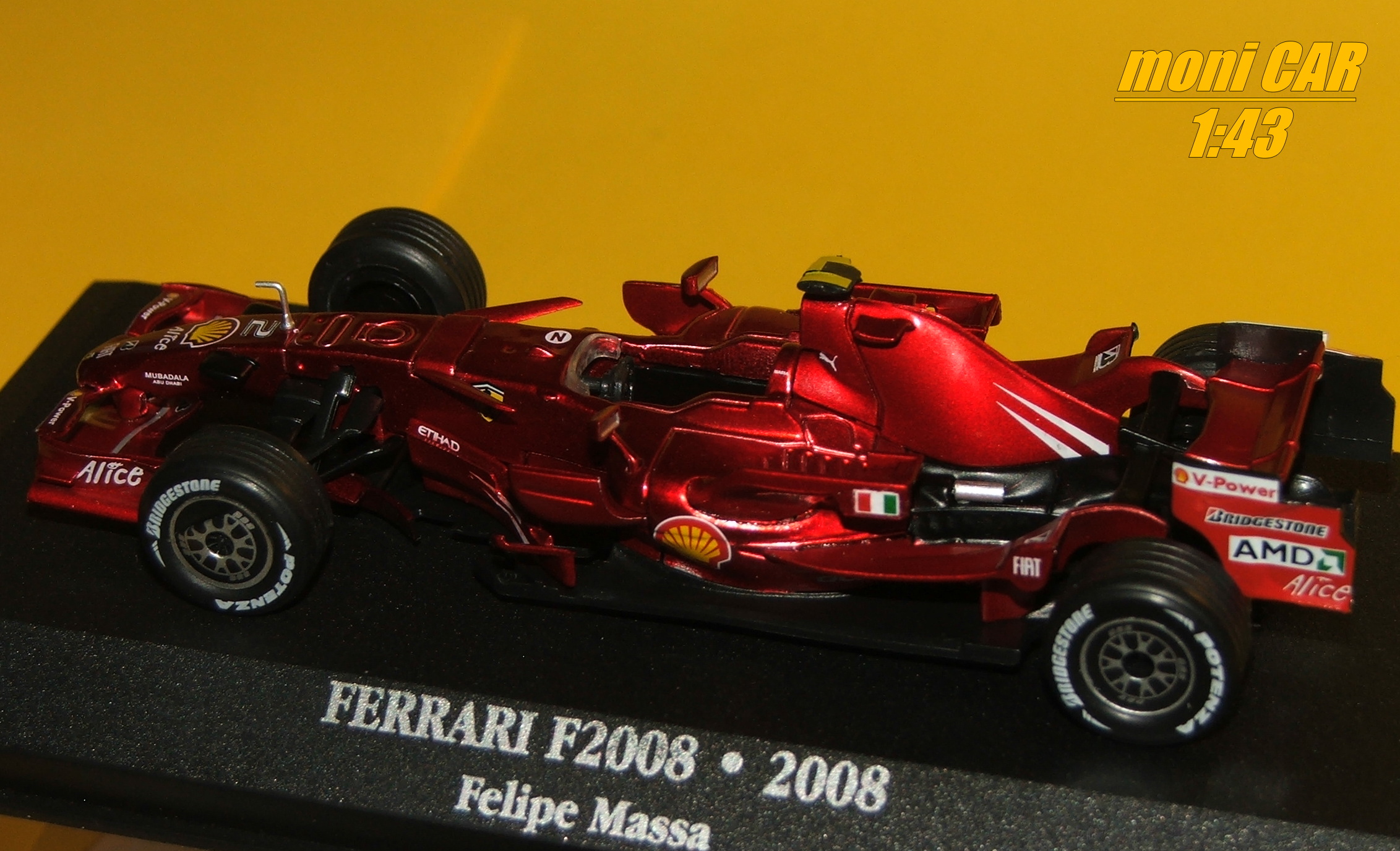 FERRARI F2008 No.2 - Felipe Massa 2008 (1:43) Altaya/IXO