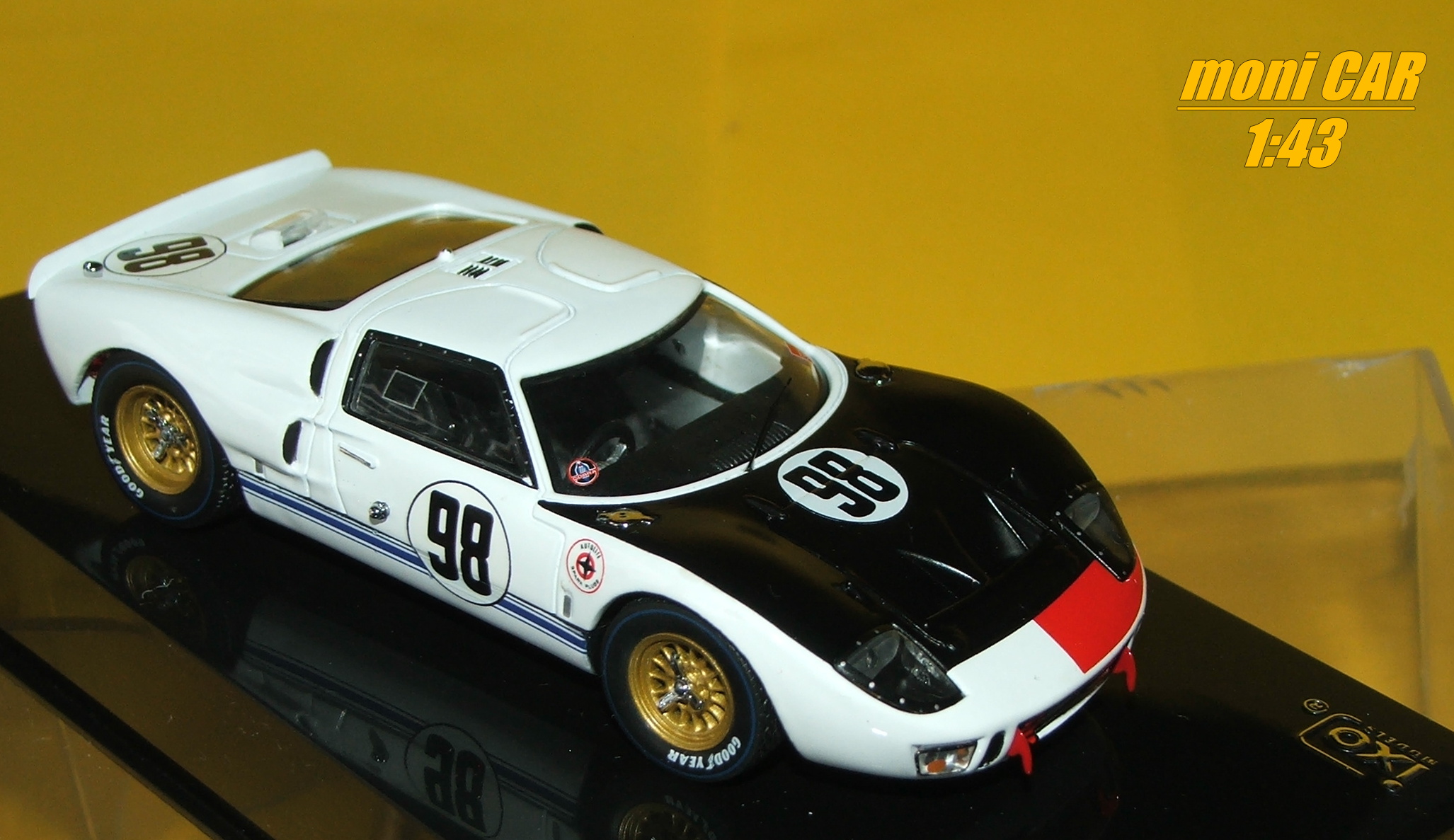 FORD GT 40 KKII - K. Miles- L. Ruby - Winner 24h Daytona 1966 (1:43) IXO