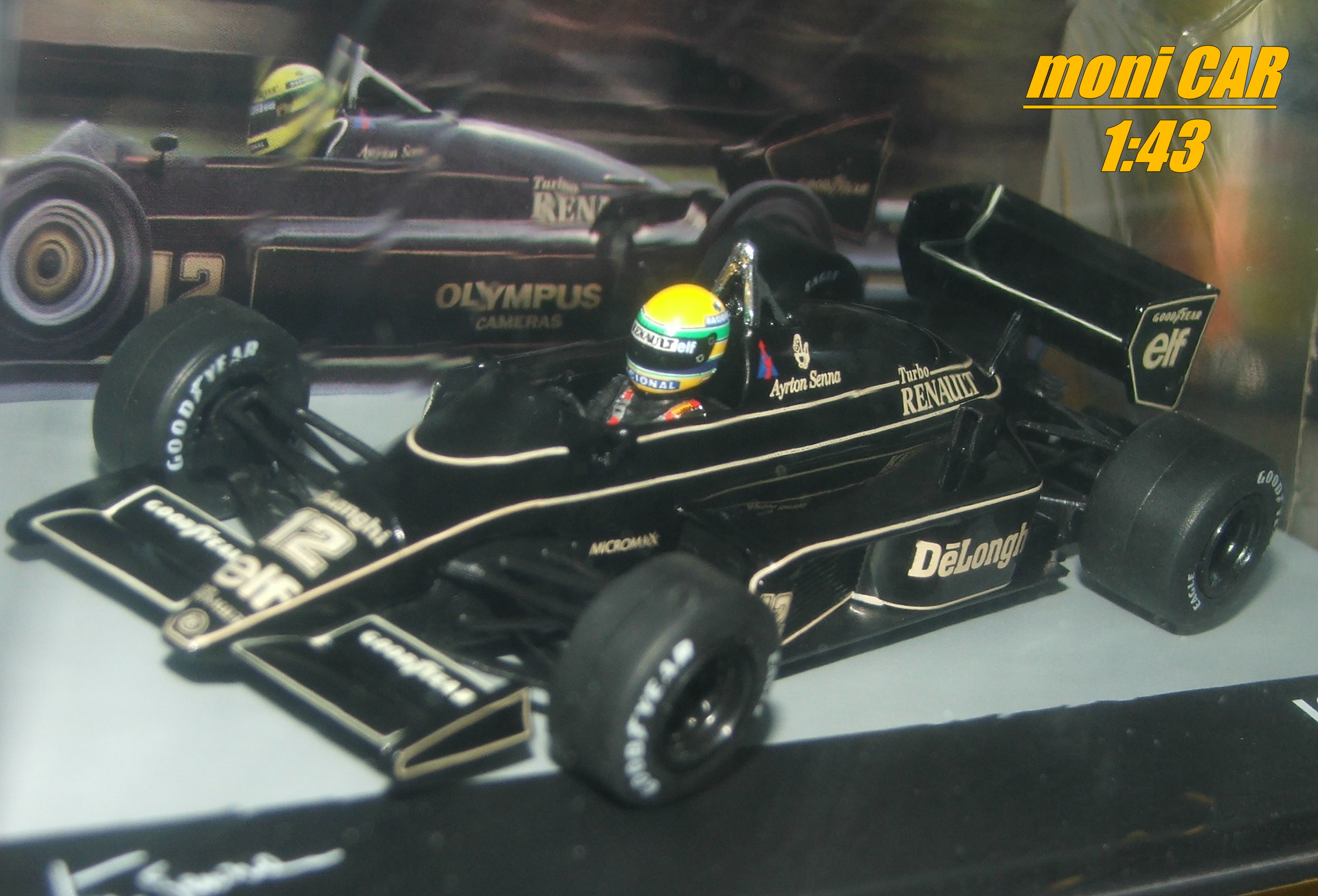 LOTUS 98T No.12 - Ayrton Senna - Brazil GP 1986 (1:43) Altaya/IXO