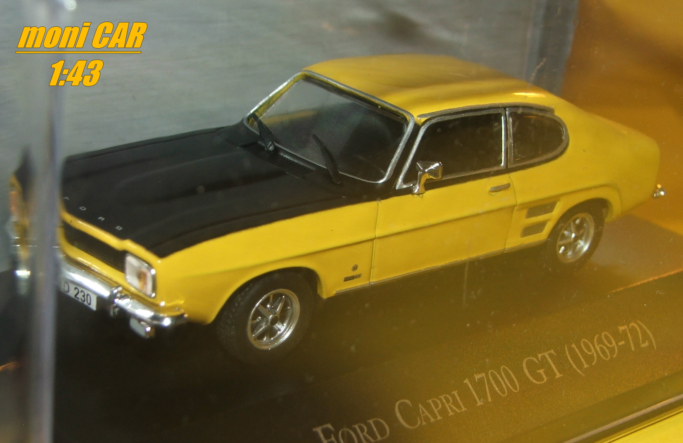 FORD CAPRI 1700 GT - 1969 - 1972 (1:43) Altaya/IXO