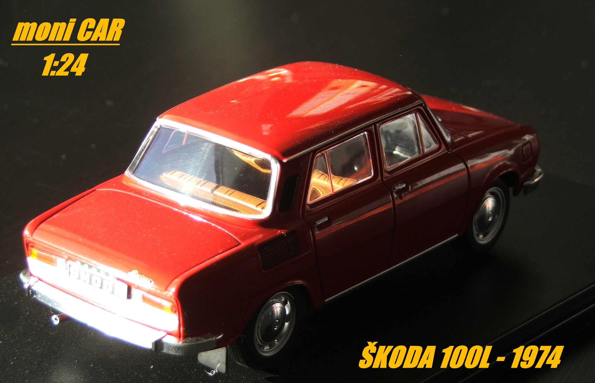 ŠKODA 100 L 1969 (1:24) WHITEBOX