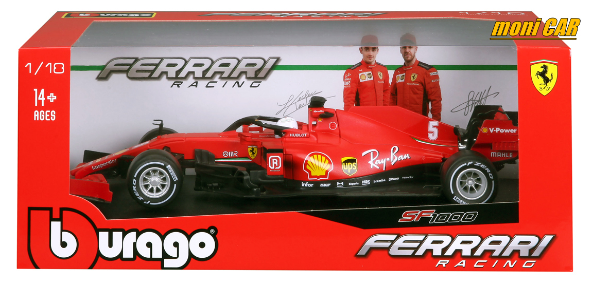 FERRARI F1 SF1000 Charles Leclerc 2 nd. Austrian GP 2020 (1:18) BURAGO