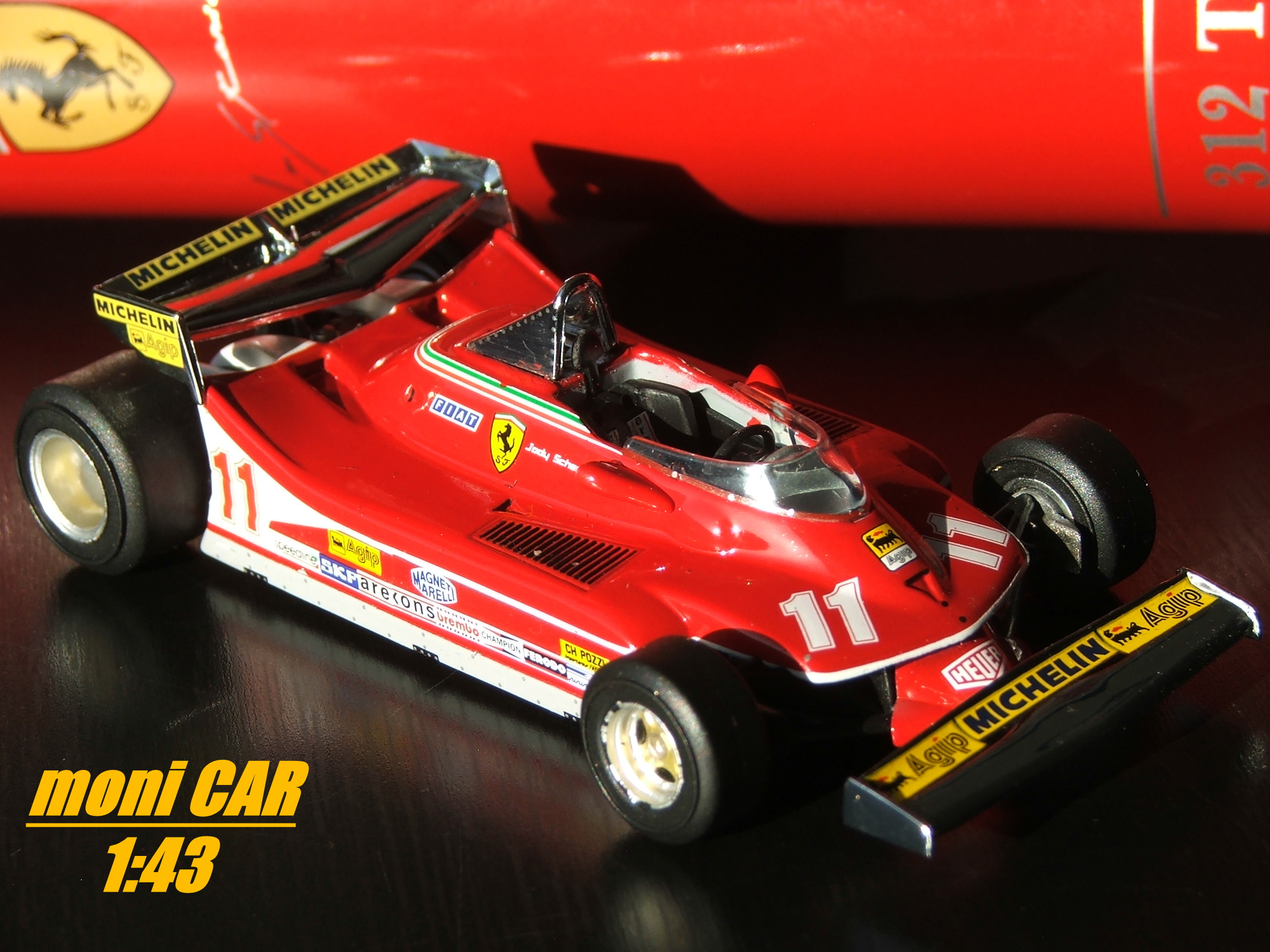 Ferrari 312 T4 Jody Scheckter Monaco 1979 - IXO 1/43 - Occasion