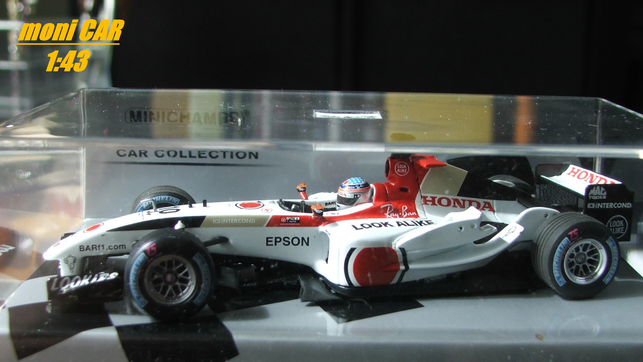BAR HONDA 006 No.10 Takuma Sato - Japan GP 2004 (1:43) MINICHAMPS