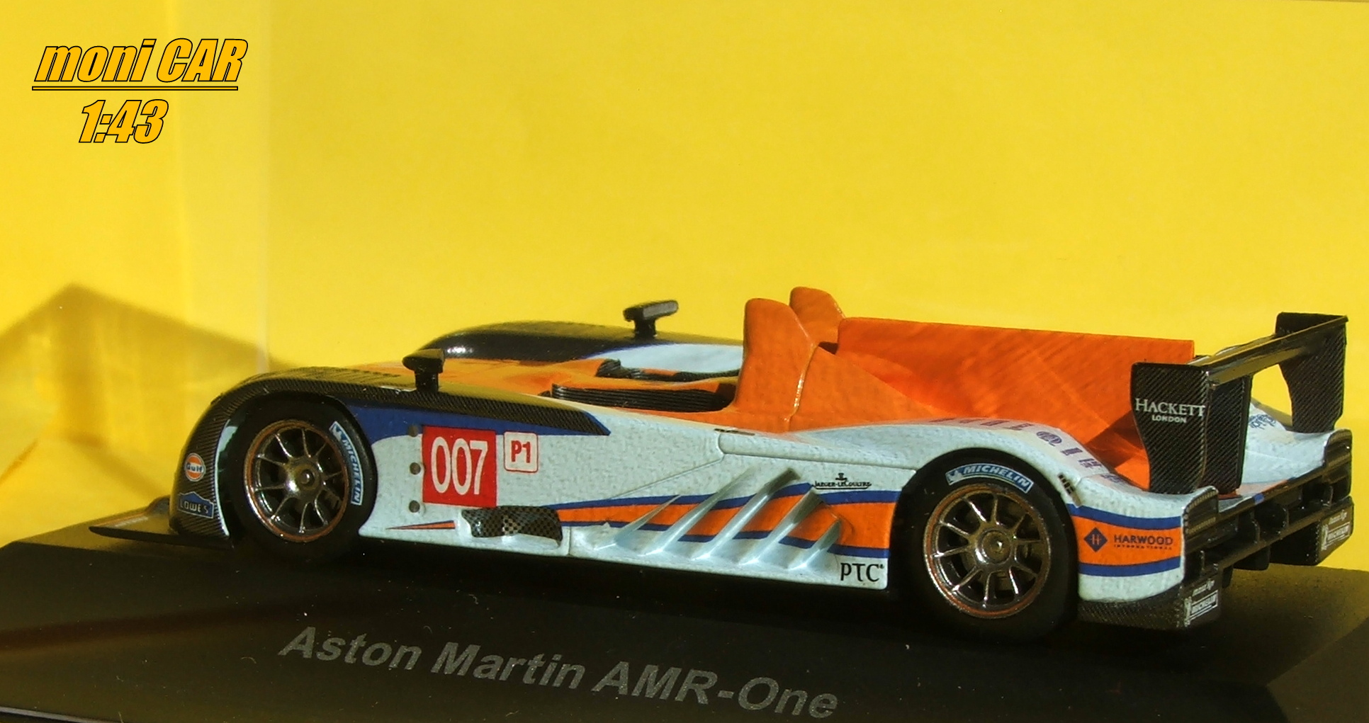ASTON MARTIN AMR-One No.007 "GULF" - Stefan Mucke-Darren Turner- Christien Klien - 24h Le Mans 2011 (1:43) IXO