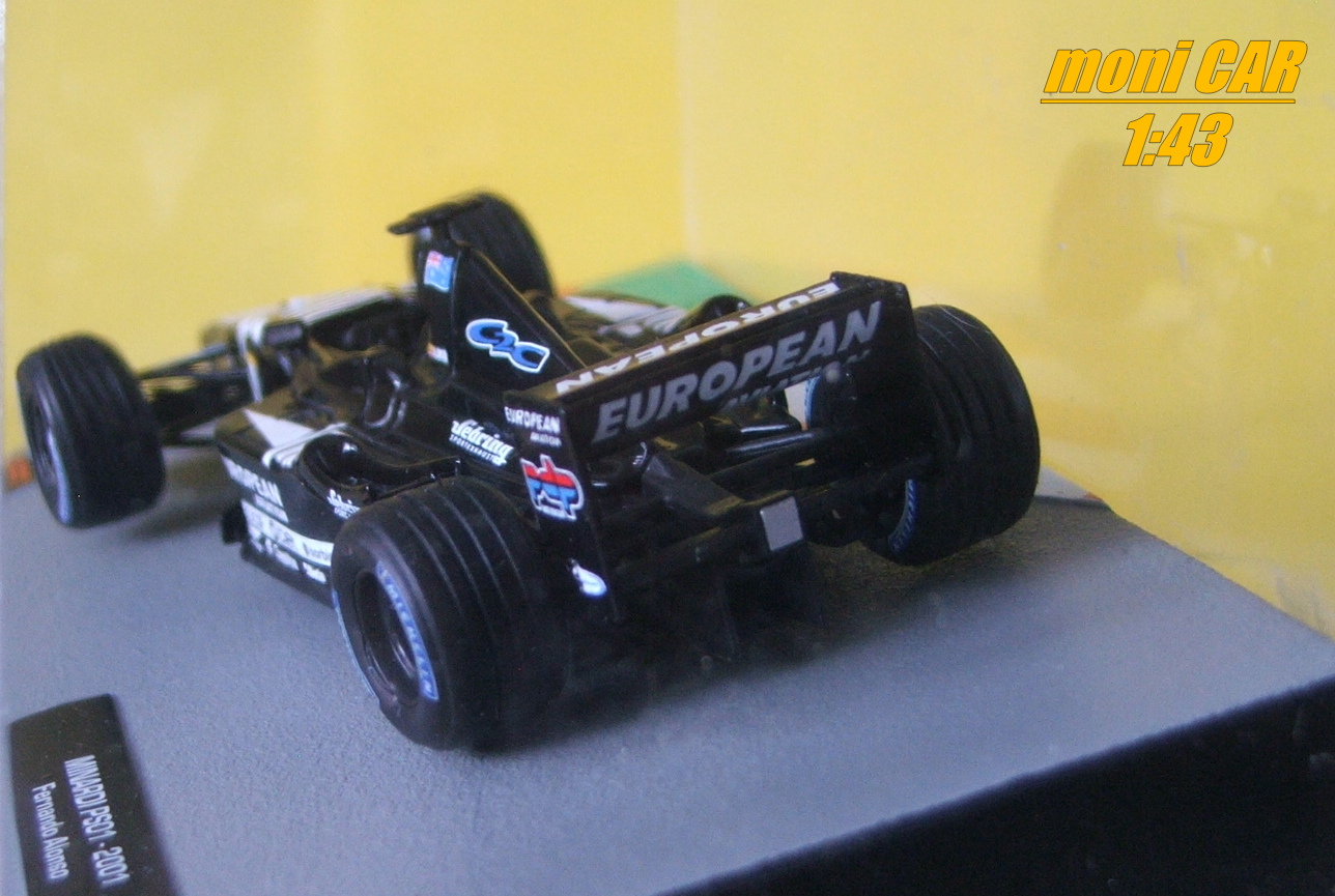 MINARDI PS01 No.21 - Fernando Alonso - 2001 (1:43) Altaya/IXO