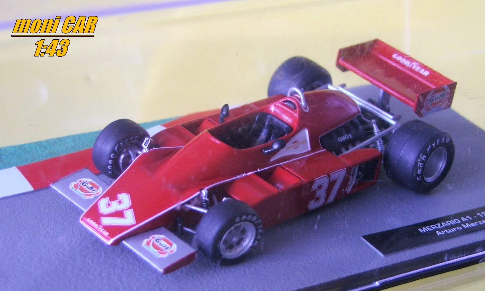 MERZARIO A1 No.37 - Arturo Merzario - 1978 (1:43) Altaya/IXO