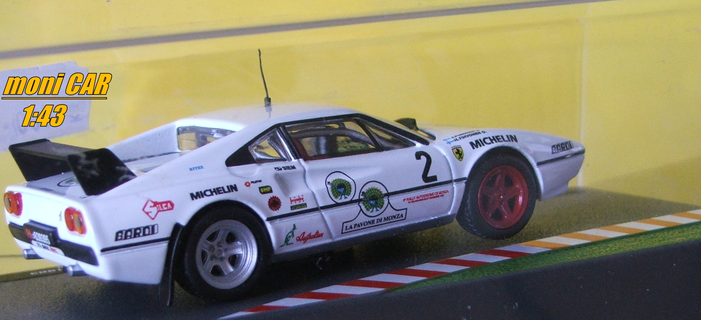 FERRARI 308 GTB  No.2 - Henri Toivonen - Juha Piironen - Rally di Monza 1983 (1:43) Altaya/IXO