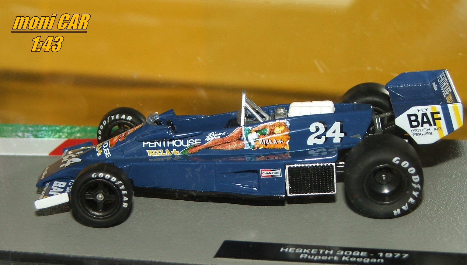 HESKETH 308E No.24 Rupert Keegan - 1977 (1:43) Altaya/IXO