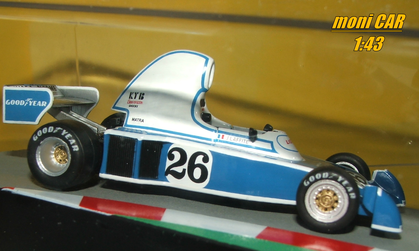 LIGIER JS5 No.26 - Jacques Laffite 1976 (1:43) Altaya/IXO