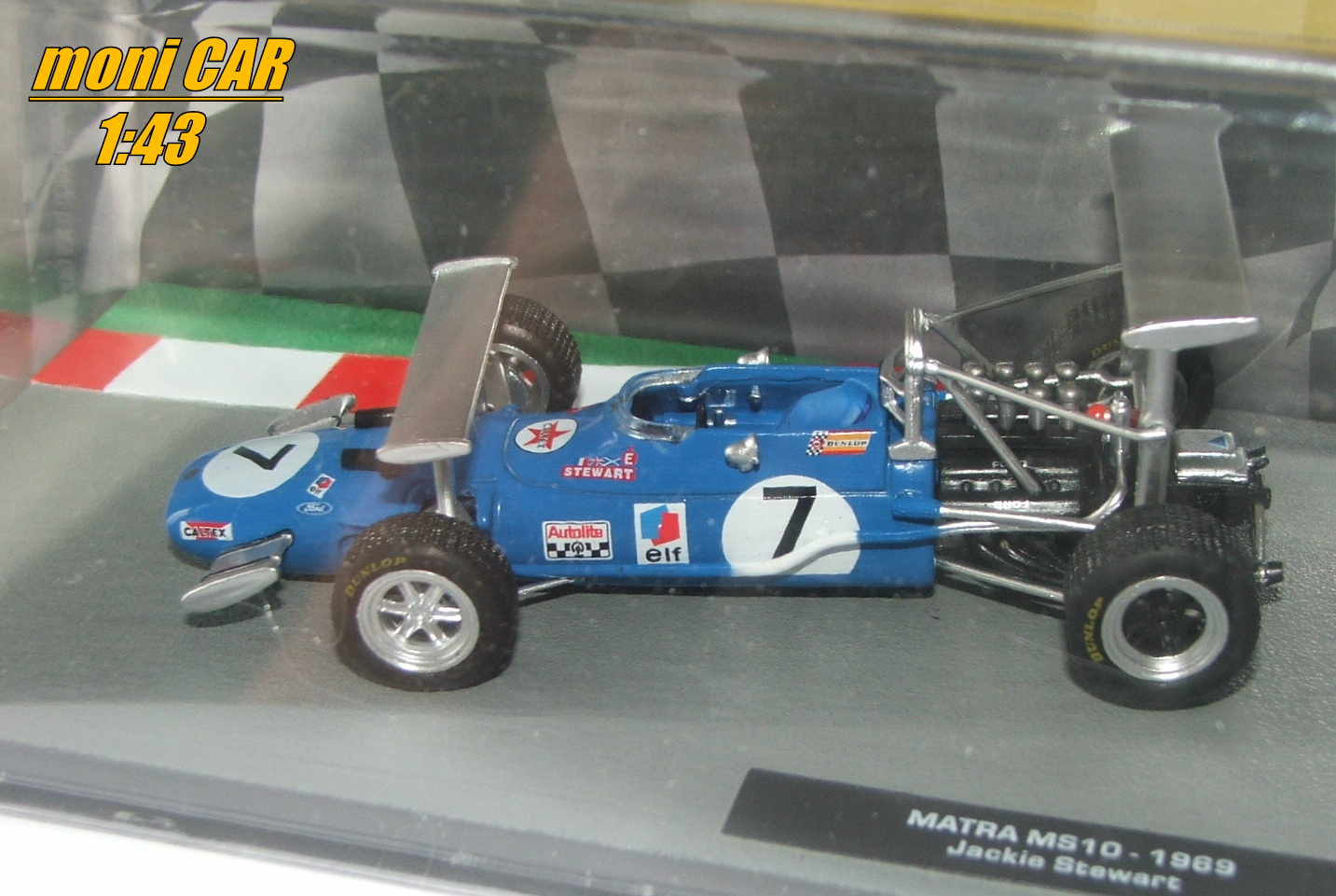 MATRA MS10 No.7 Jackie Stewart - Winner South African GP formula 1 World Champion 1969 (1:43) Altaya/IXO