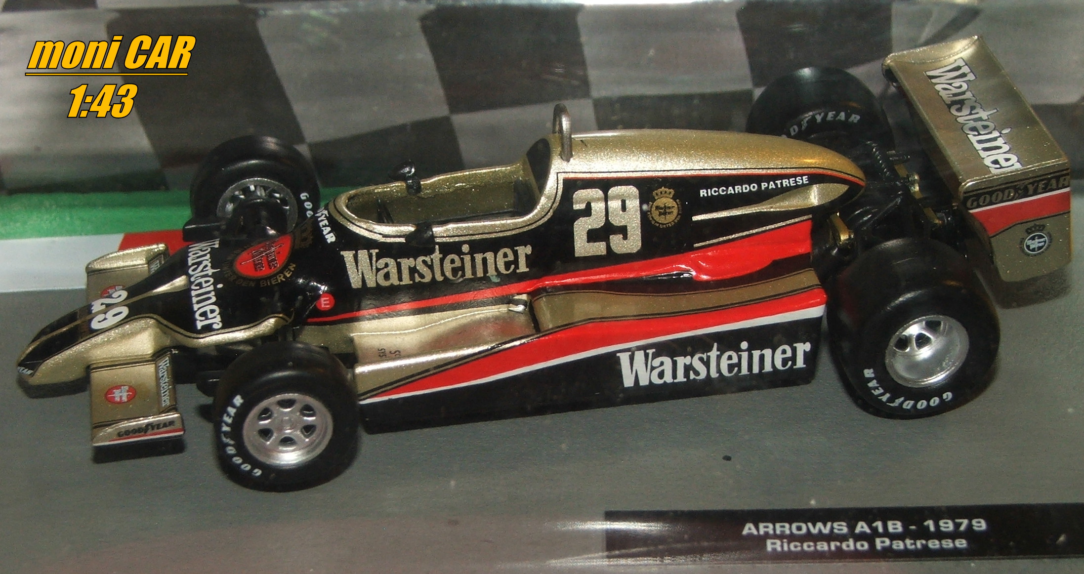 ARROWS A1B No.29 Riccardo Patrese F1 1979 (1:43) Altaya/IXO