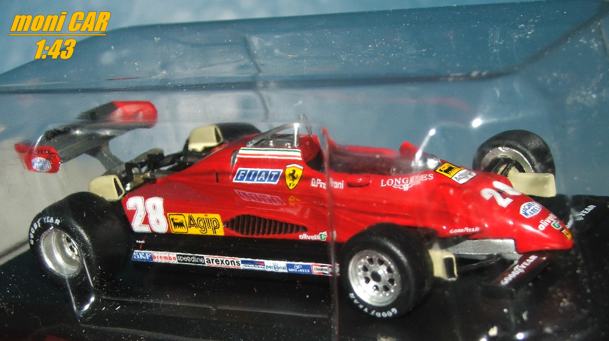 FERRARI 126 C2 No.28 - Didier Pironi - 1982 (1:43) Altaya/IXO