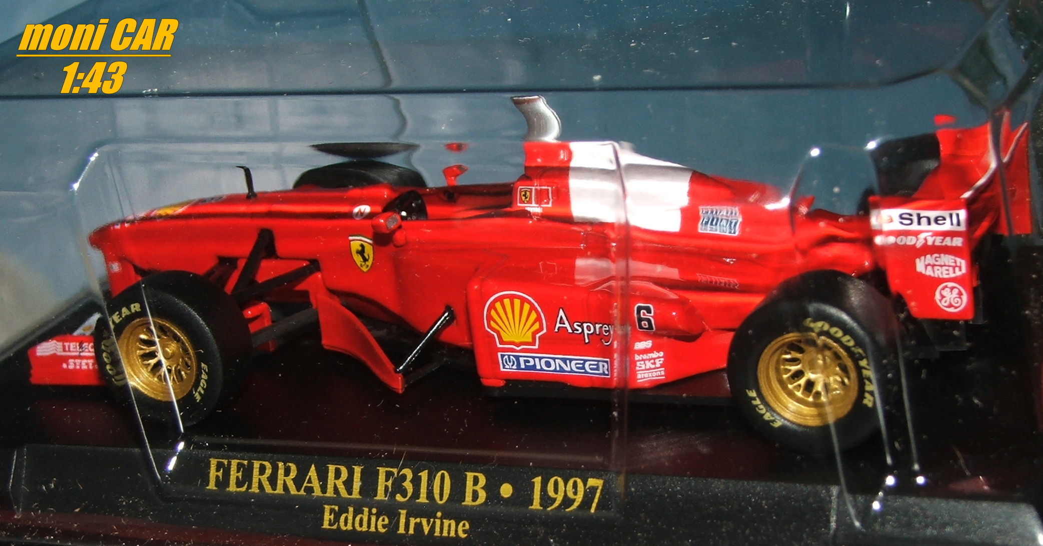 FERRARI F310 B No.6 Eddie Irvine - 1997 (1:43) Altaya/IXO