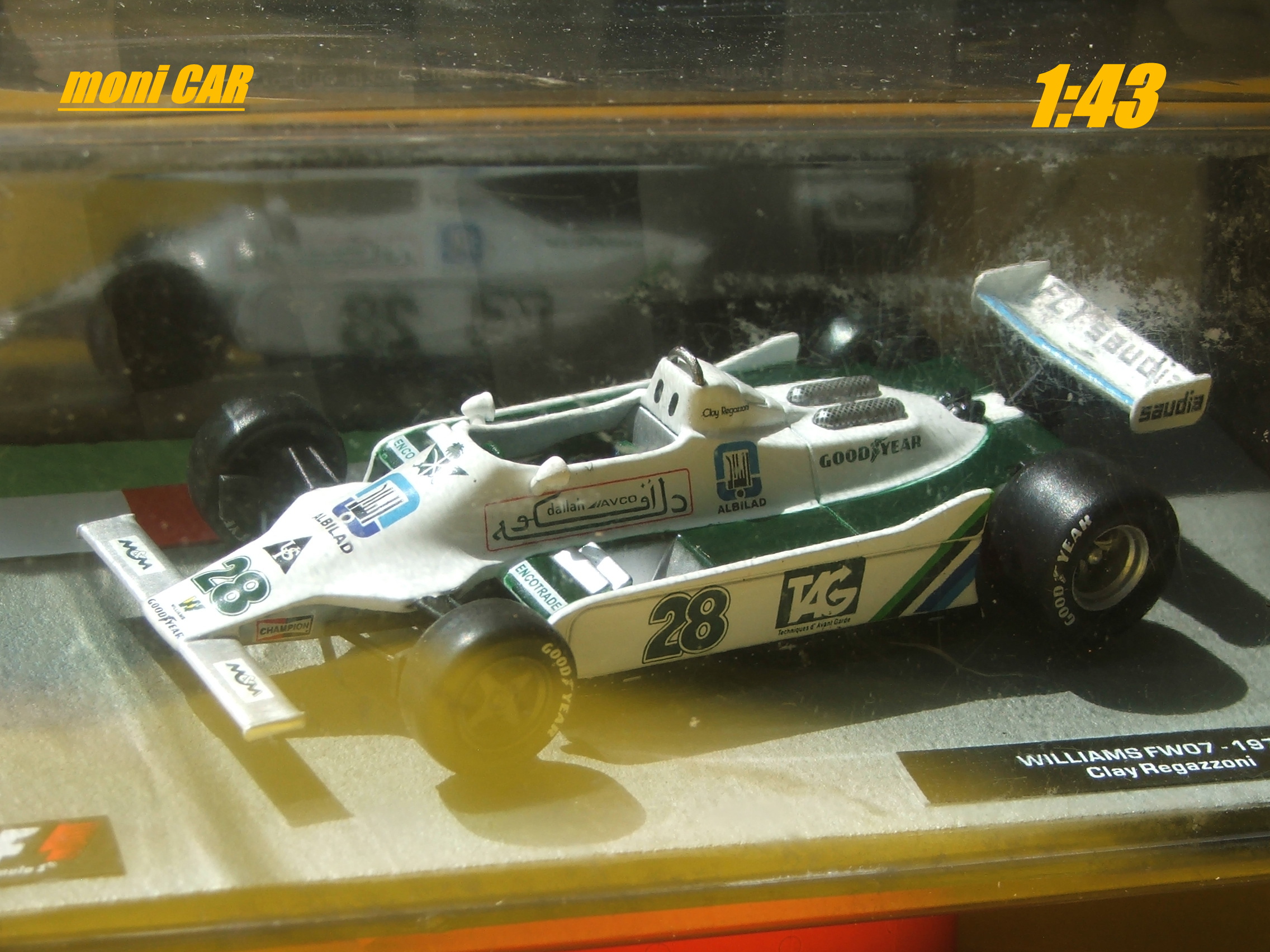 WILLIAMS FW07 No.28 Clay Regazzoni - 1979 (1:43) Altaya/IXO