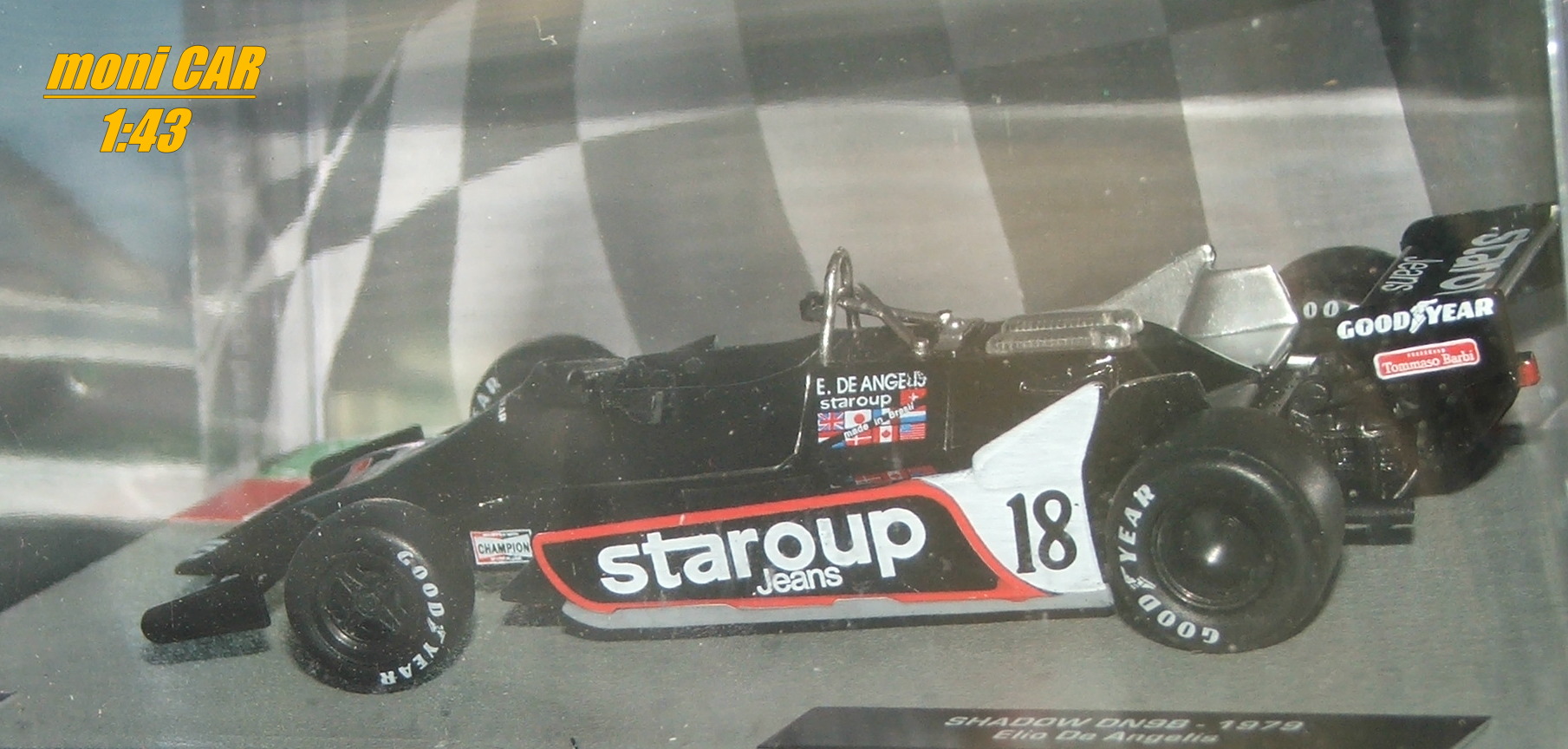 SHADOW DN9B No.18 Elio De Angelis - 1979 (1:43) Altaya/IXO