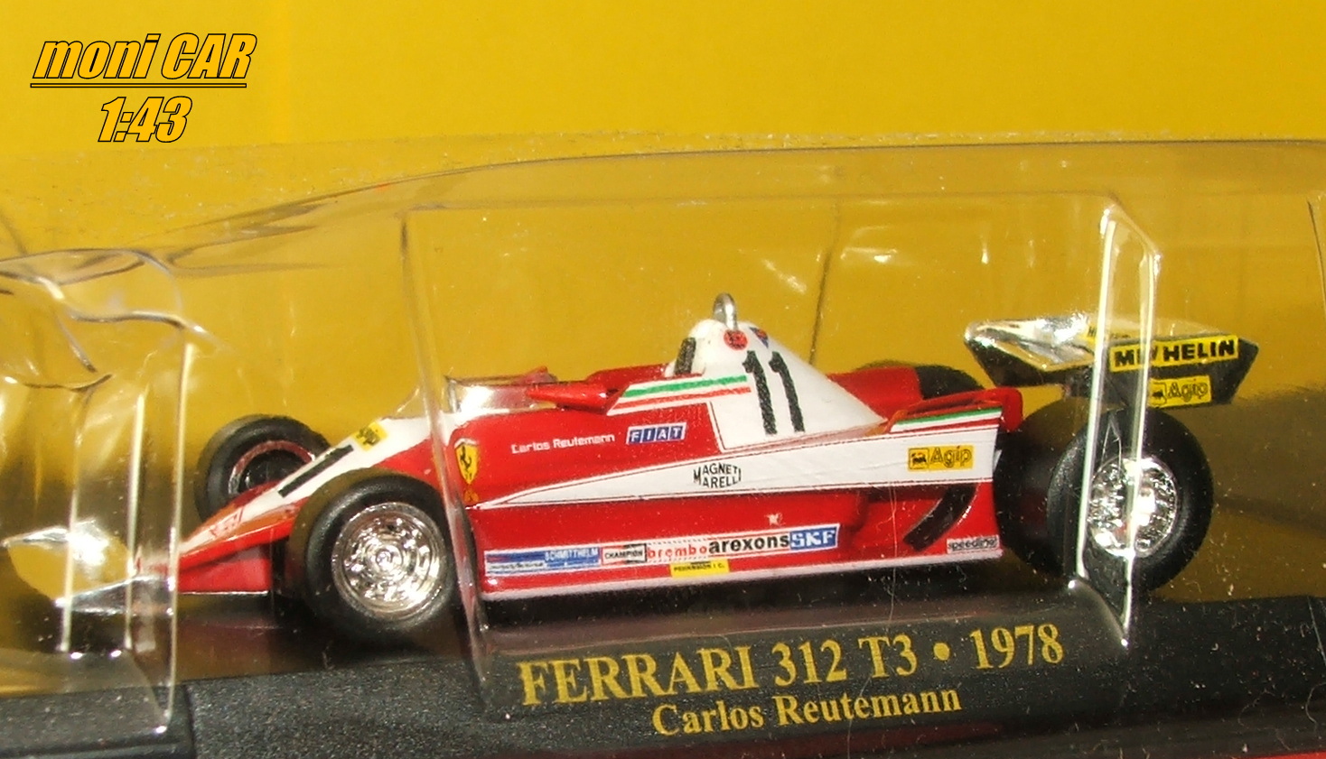 FERRARI 312 T3 No.11 Carlos Reutemann - 1978 (1:43) Altaya/IXO