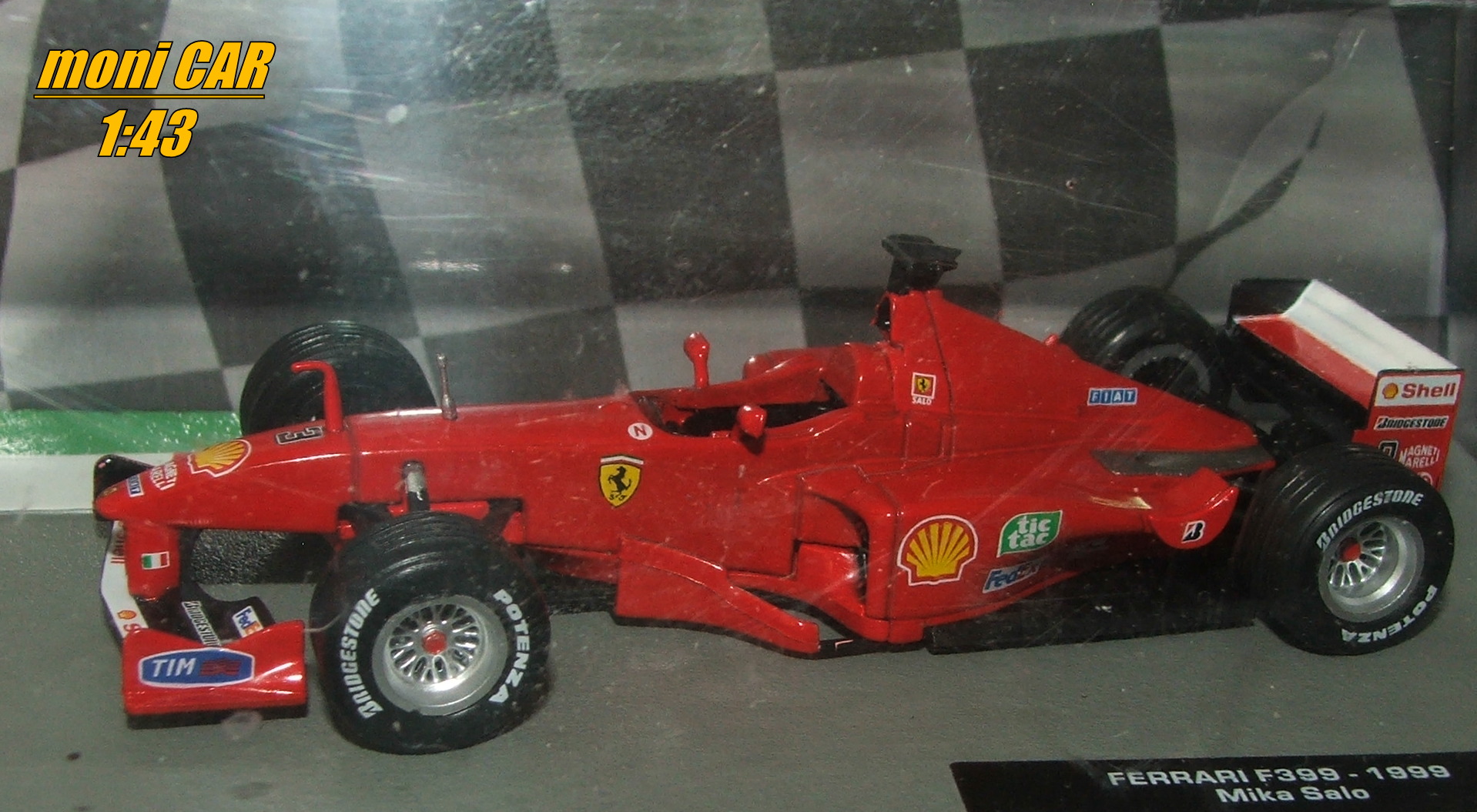 FERRARI F399 No.3 Mika Salo - 1999 (1:43) Altaya/IXO