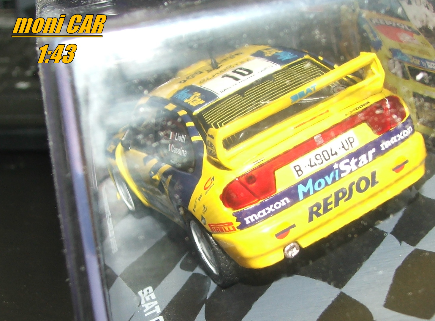 SEAT Cordoba WRC Repsol No.10 - P. Liatti - C. Cassina Rallye Monte Carlo 1999 (1:43) Altaya/IXO