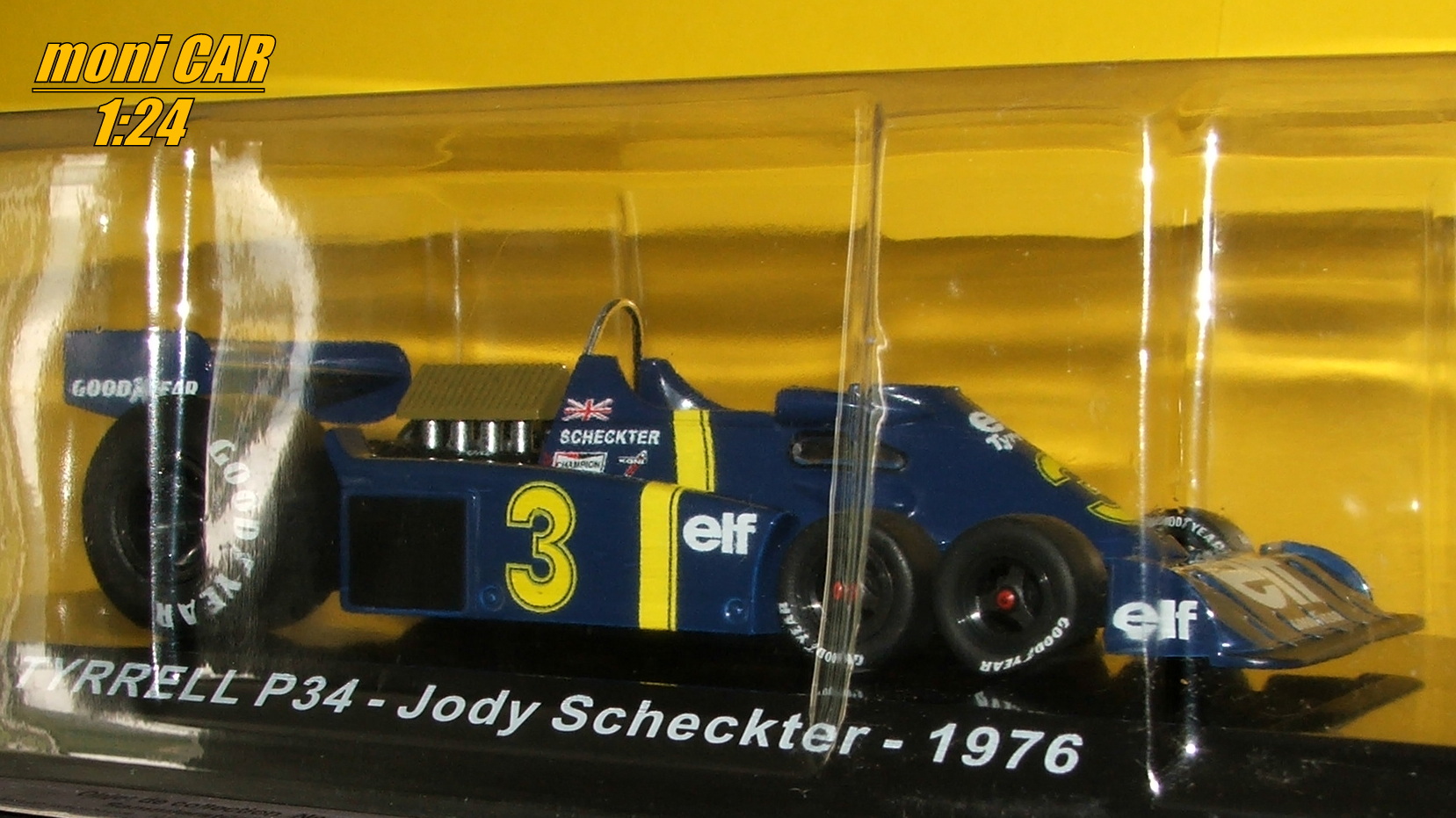 TYRRELL P34 No.3 - Jody Scheckter 1976 (1:24) Centauria