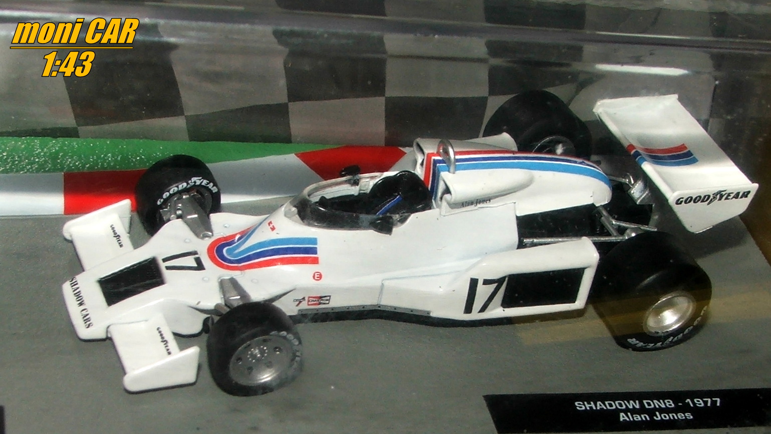 SHADOW DN8 No.17 - Alan Jones - F1 -1977 (1:43) Altaya/IXO