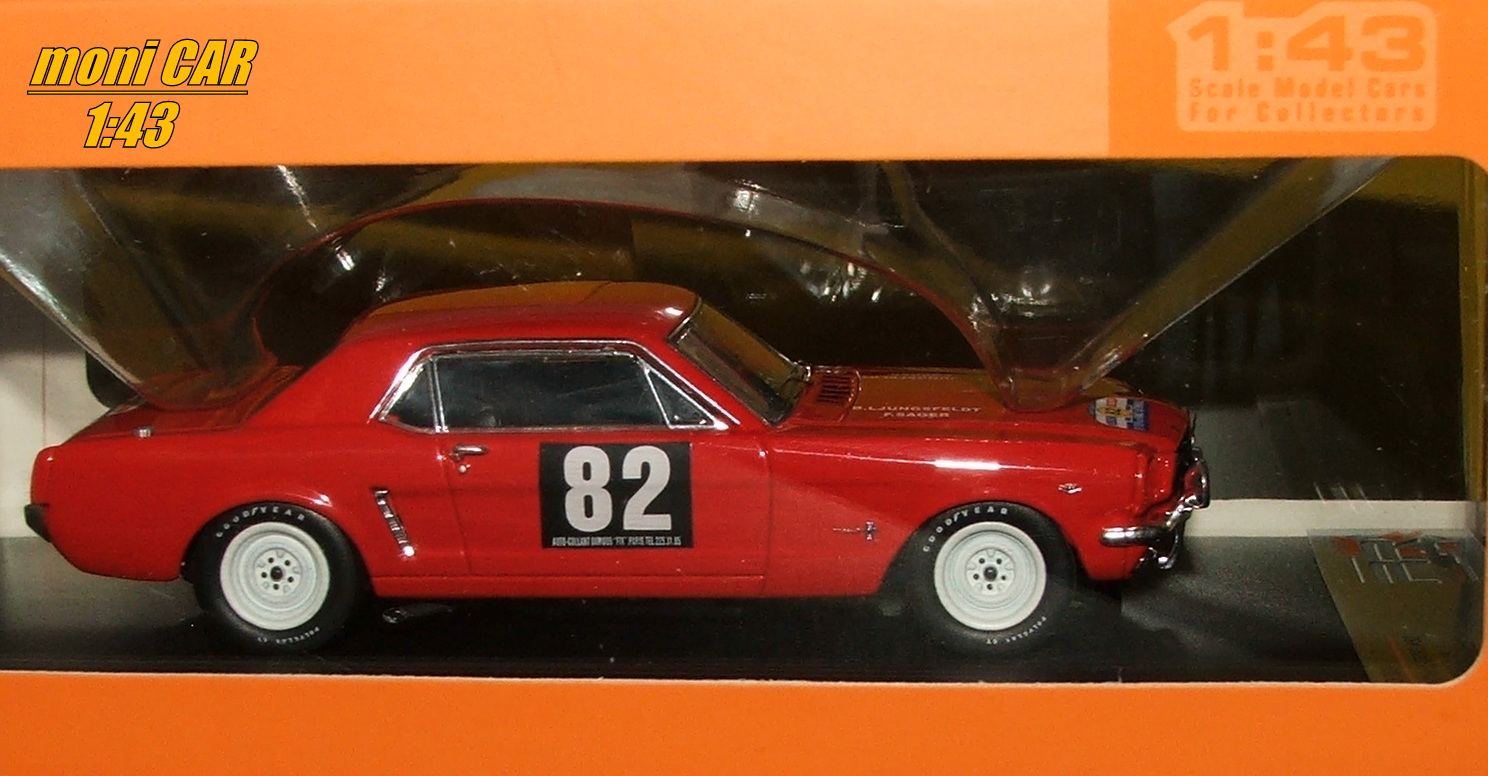 FORD Mustang V8 No.82 - Bo Ljumgfeld - Fergus Sager Rally Tour De France 1964 (1:43) PREMIUM X