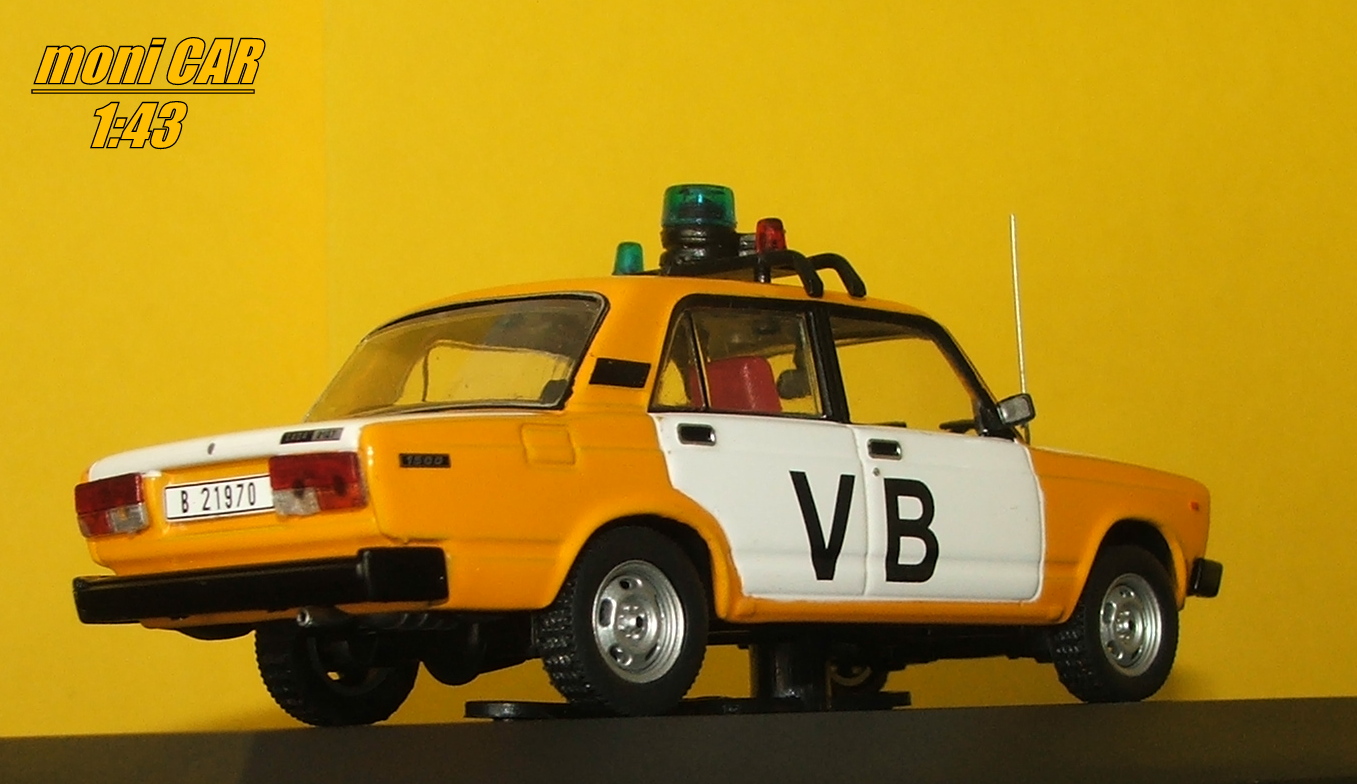 LADA VAZ 2107 Verejná bezpečnosť - Veliteľské vozidlo (1:43) FOX18