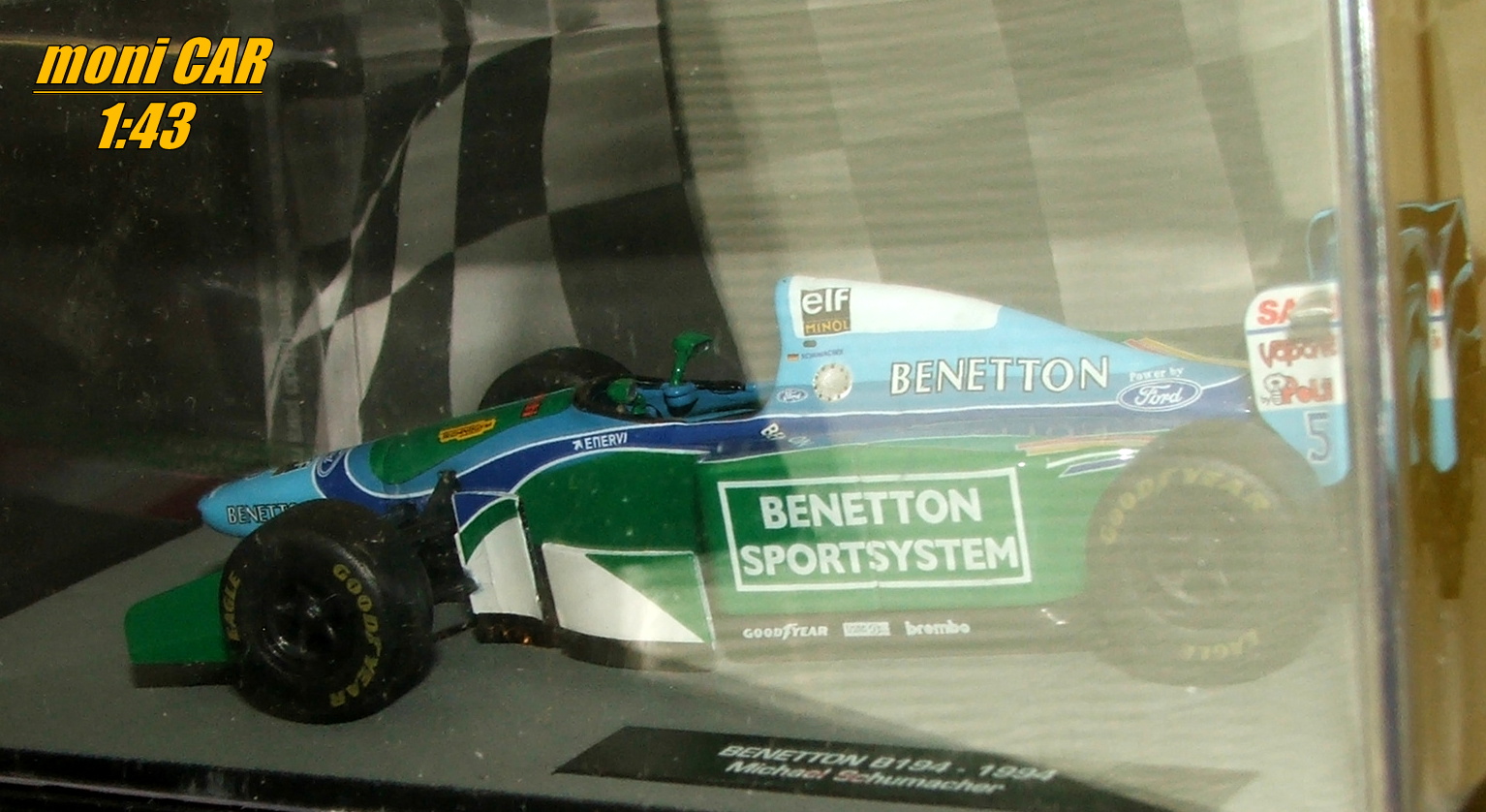 BENETTON B194 No.5 Michael Schumacher 1994 (1:43) Altaya/IXO