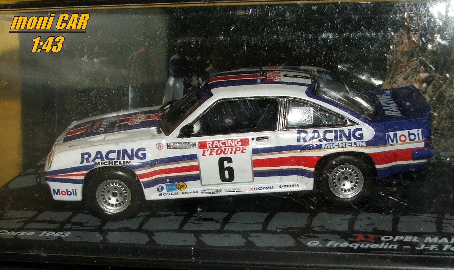 OPEL Manta 400 No.6 - G. Fréquelin - J-F. Fauchille  - Tour de Corse 1983 (1:43) Altaya/IXO