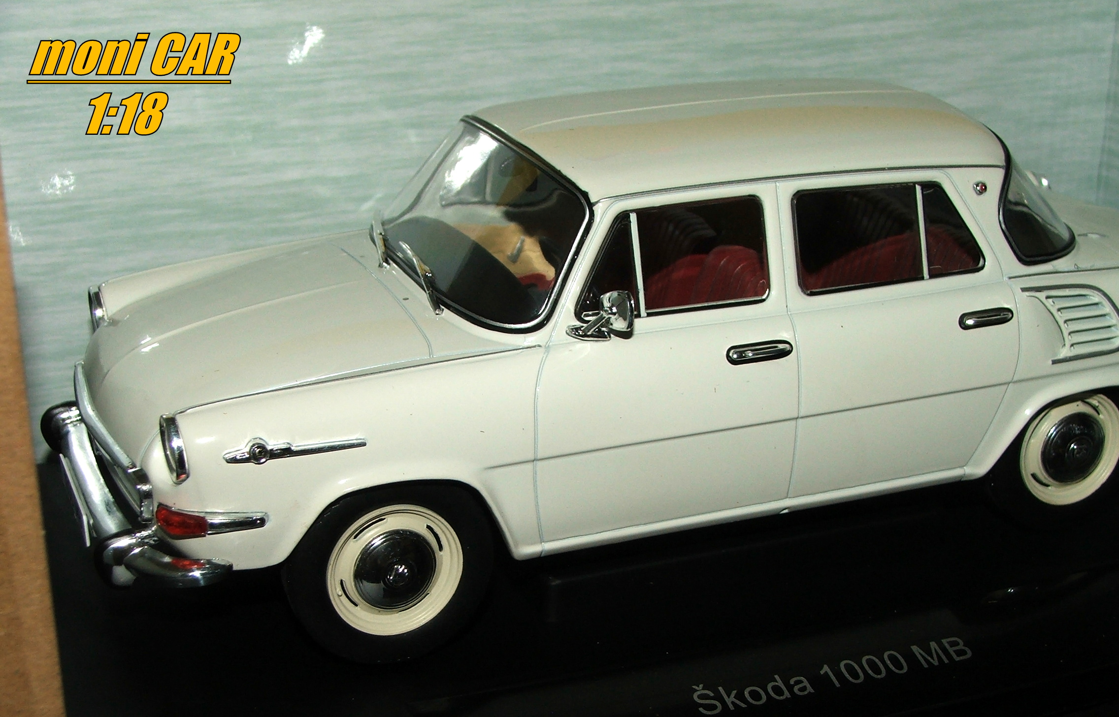 ŠKODA 1000 MB - biela (1:18) MODEL CAR GROUP (MCG)