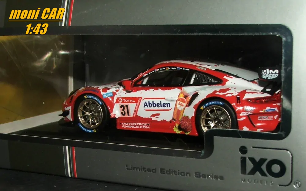 PORSCHE 911 GT3 R No.31 - R. Campbell - S. Muller - M. Jaminet - 24h Nurburgring 2019 (1:43) IXO