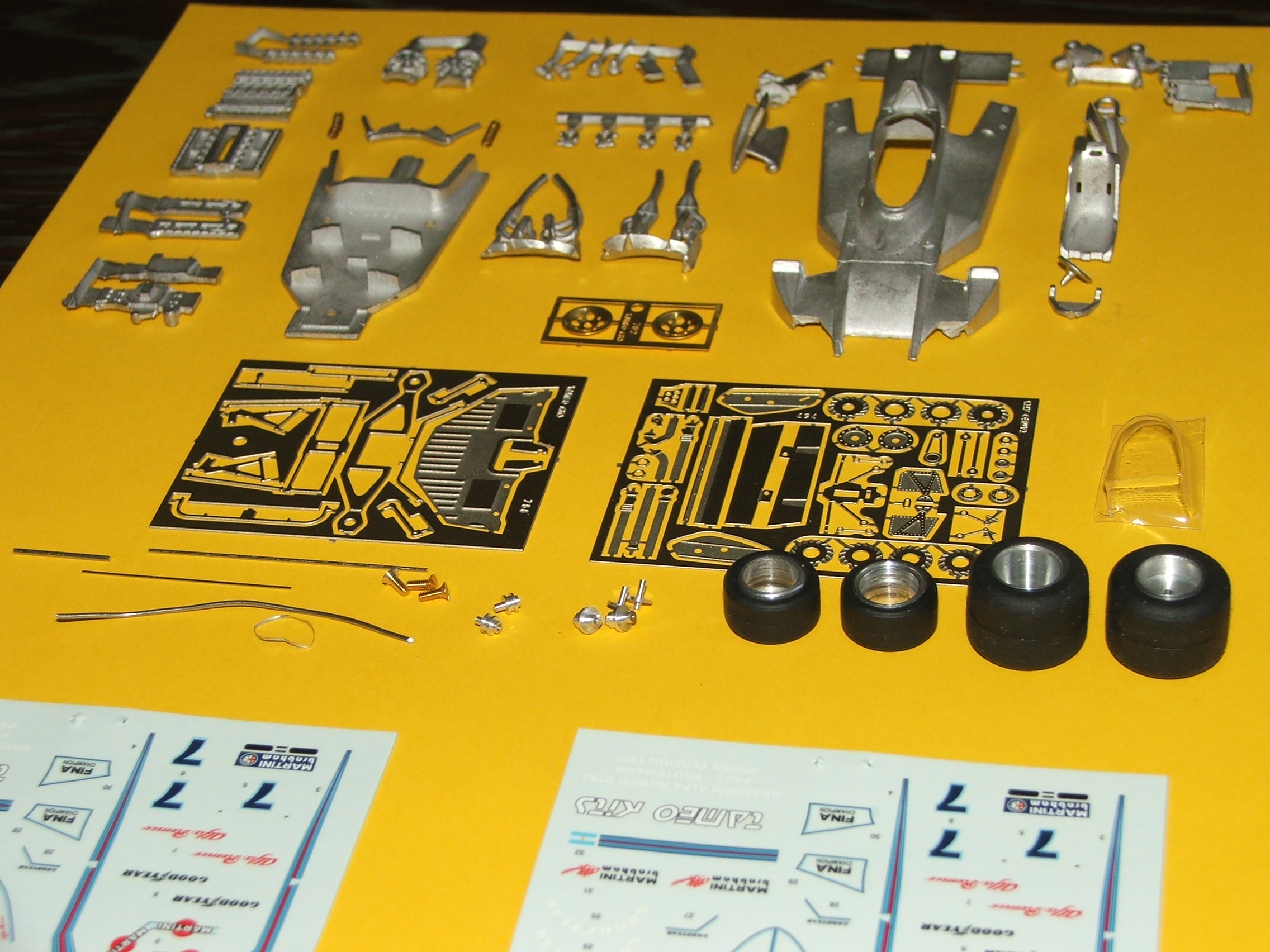TAMEO KITS TMK 312 Brabham Alfa Romeo BT 45 Press Version 1975 (built 1:43)