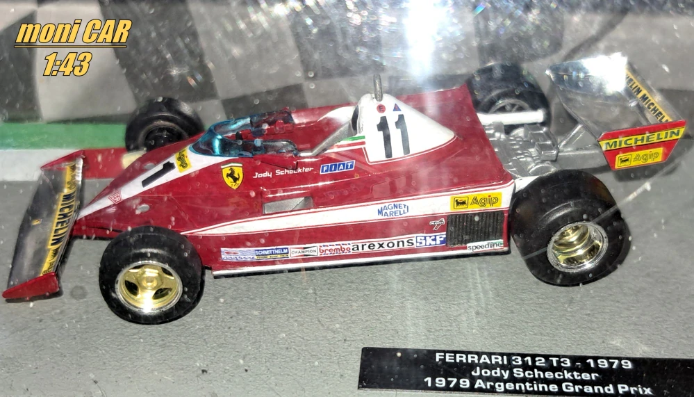 FERRARI 312 T3 No.11 - Jody Scheckter - Argentina Grand Prix 1979 (1:43) Altaya/IXO