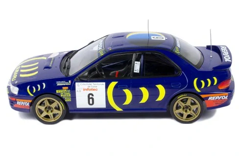 SUBARU Impreza 555 No.6 - P. Liatti - A. Alessandrini - Tour de Corse 1995 (1:18) IXO
