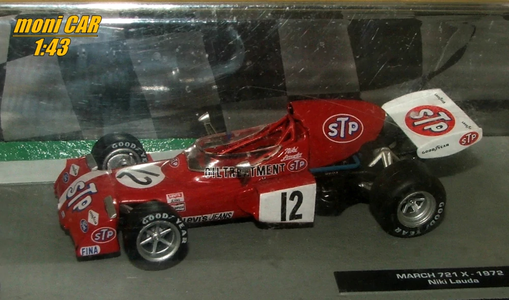 MARCH 721 X No.12 - Niki Lauda - F1 - 1972