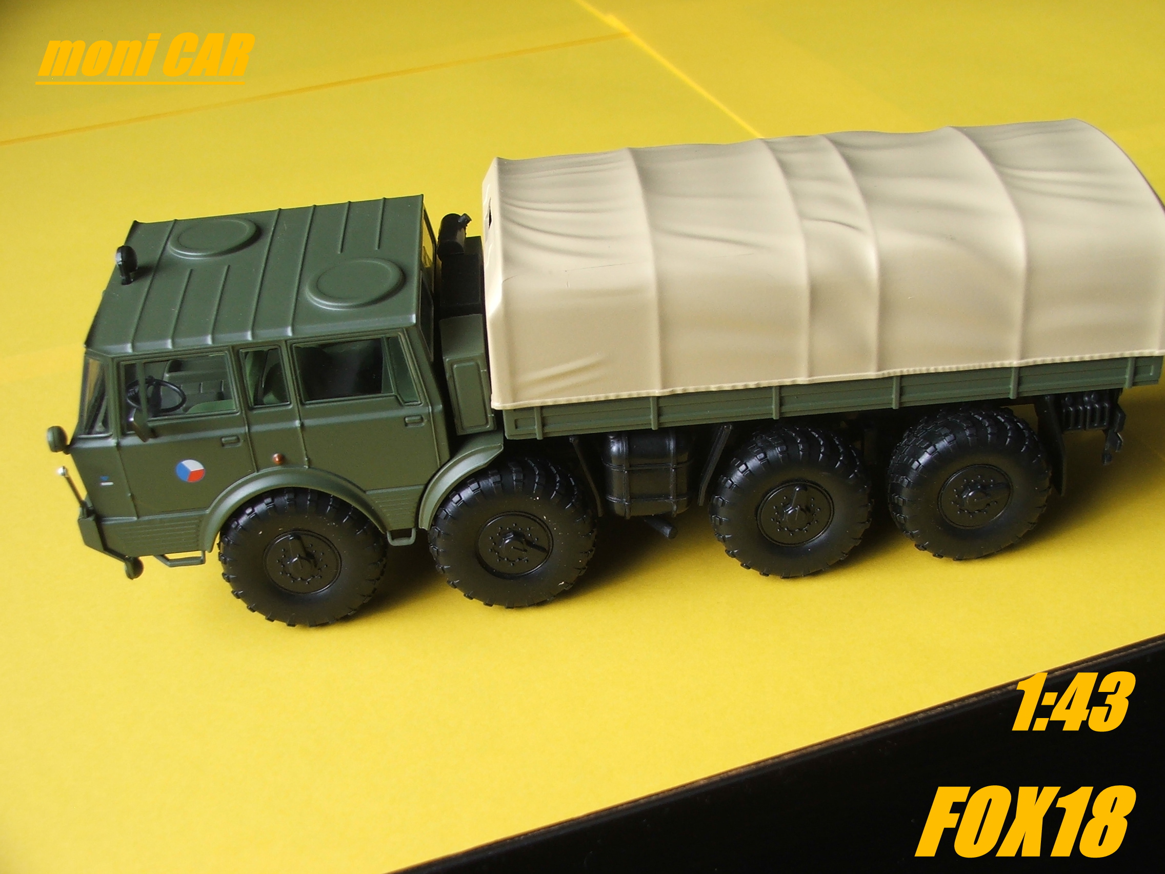 TATRA 815 KOLOS + TRANSPORTA P50 + T 34 (1:43) FOX18