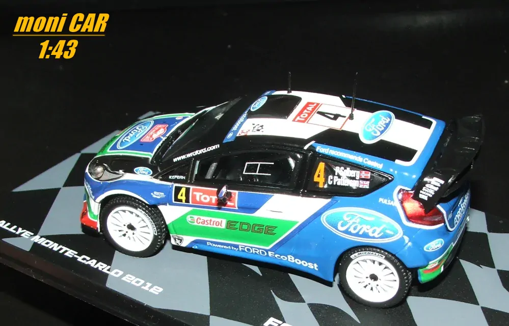 FORD Fiesta RS WRC No.4 - P. Solberg - C. Patterson Rally Monte Carlo 2012 (1:43) Altaya/IXO