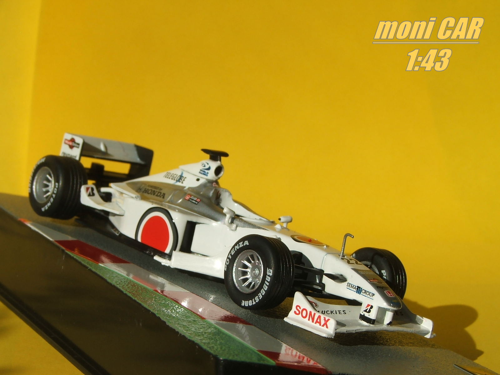 BAR 002 No.22 Jacques Villeneuve 2000 (1:43) Altaya/IXO