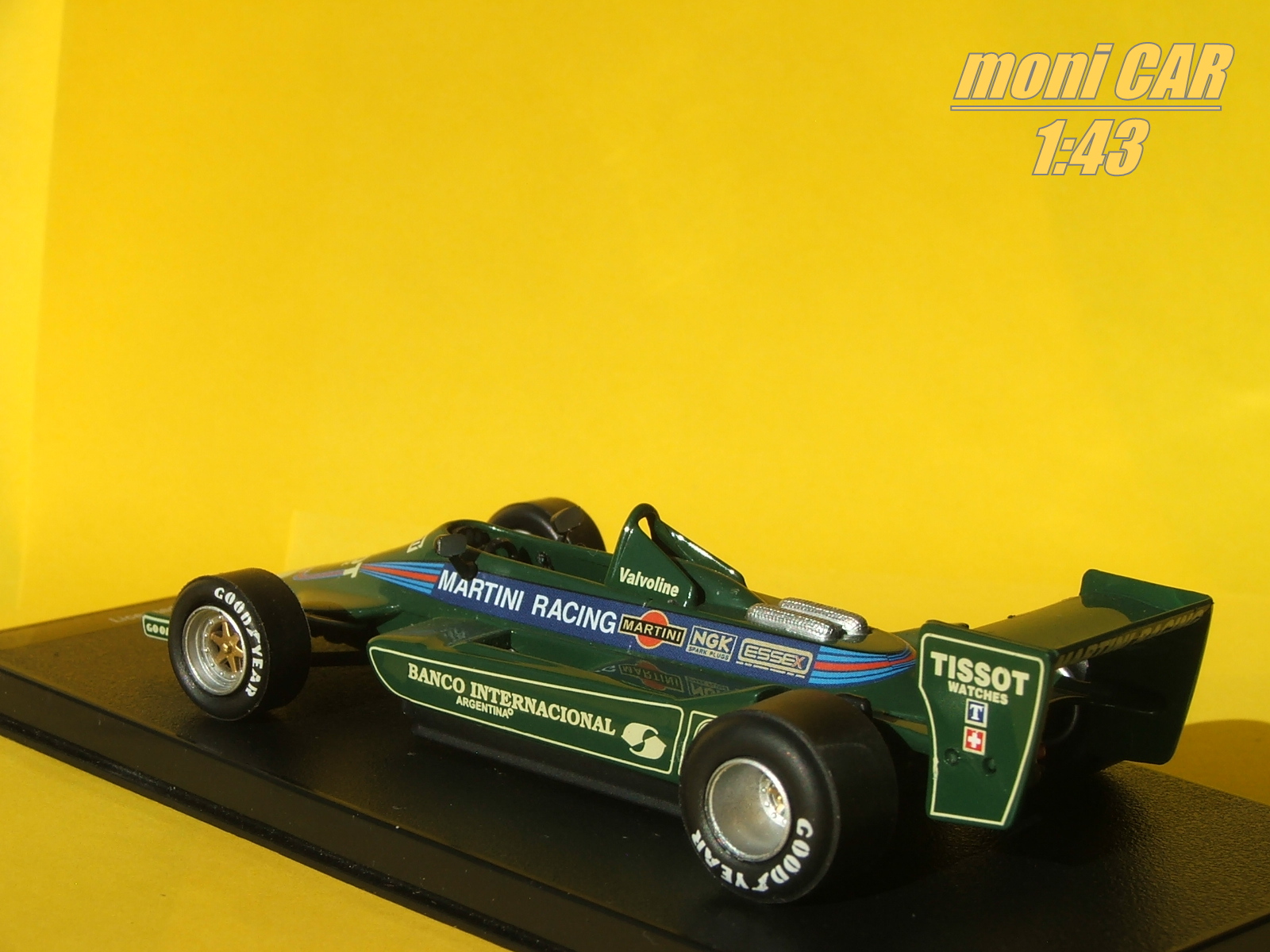 MARTINI Team LOTUS 79 No.2 Carlos Reutemann 2nd GP Argentina 1979 (1:43) ALTAYA/IXO