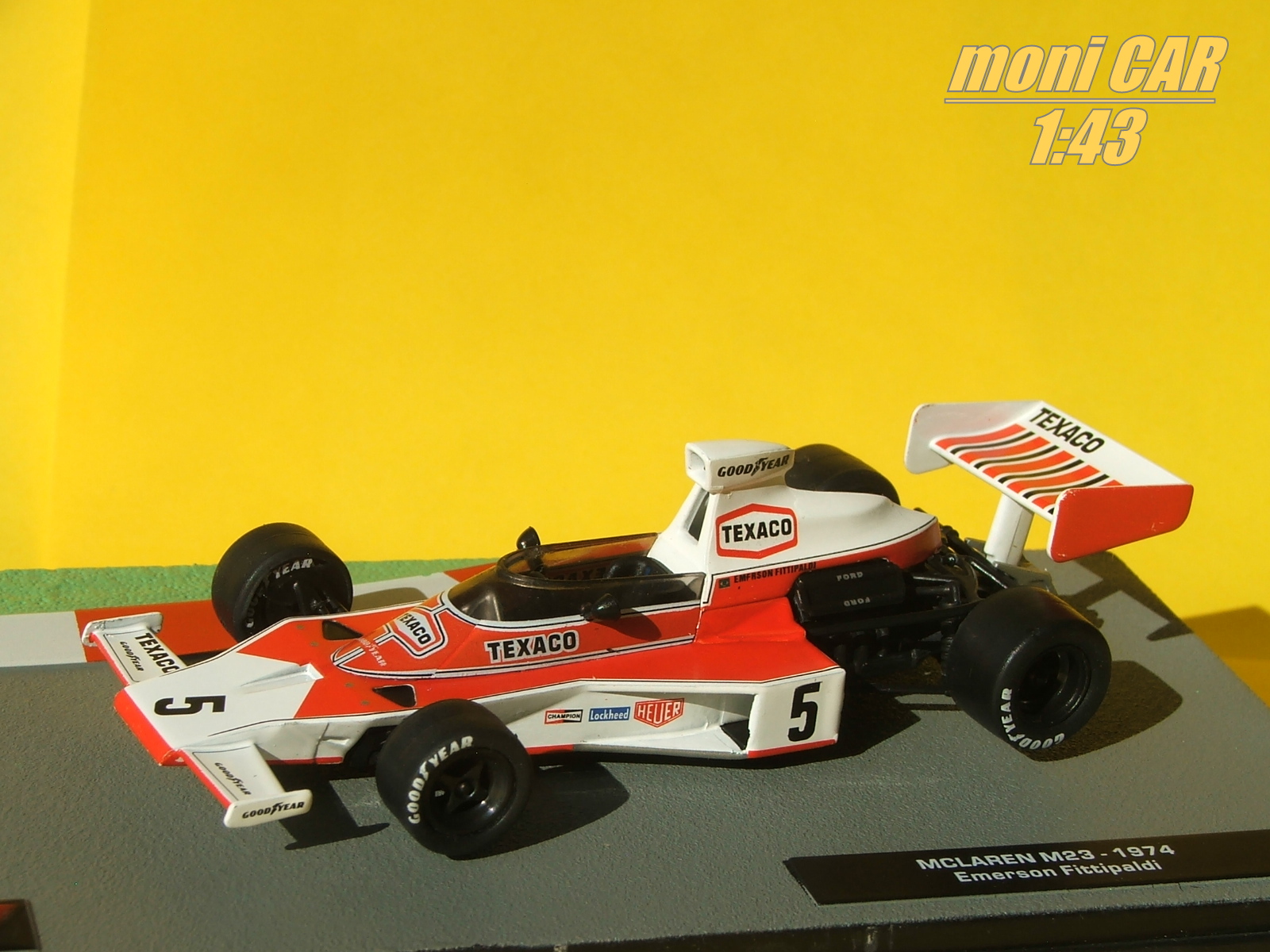 McLAREN M23 No.5 Emerson Fittipaldi 1974 (1:43) Altaya/IXO