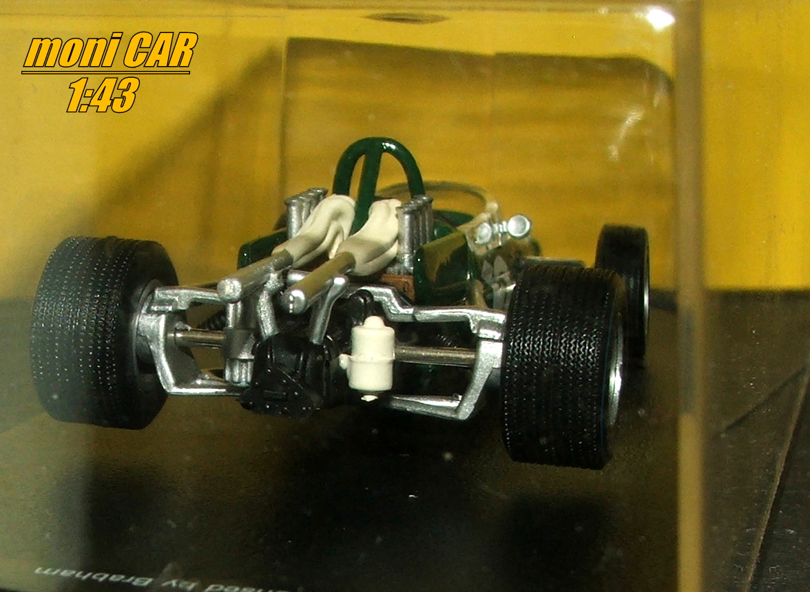 BRABHAM Repco BT24 No.2 - Dennis Hulme - WORLD CHAMPION 1967 (1:43) Atlas