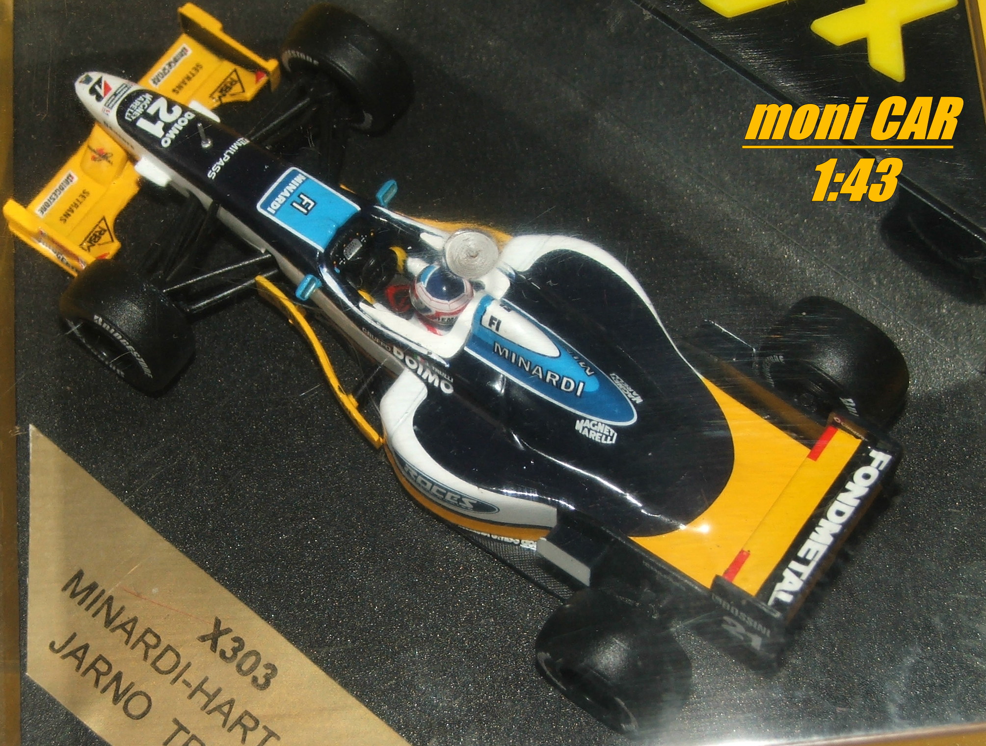 MINARDI-HART M197 No.21 - Jarno Trulli GP F1 1997 (1:43) ONYX