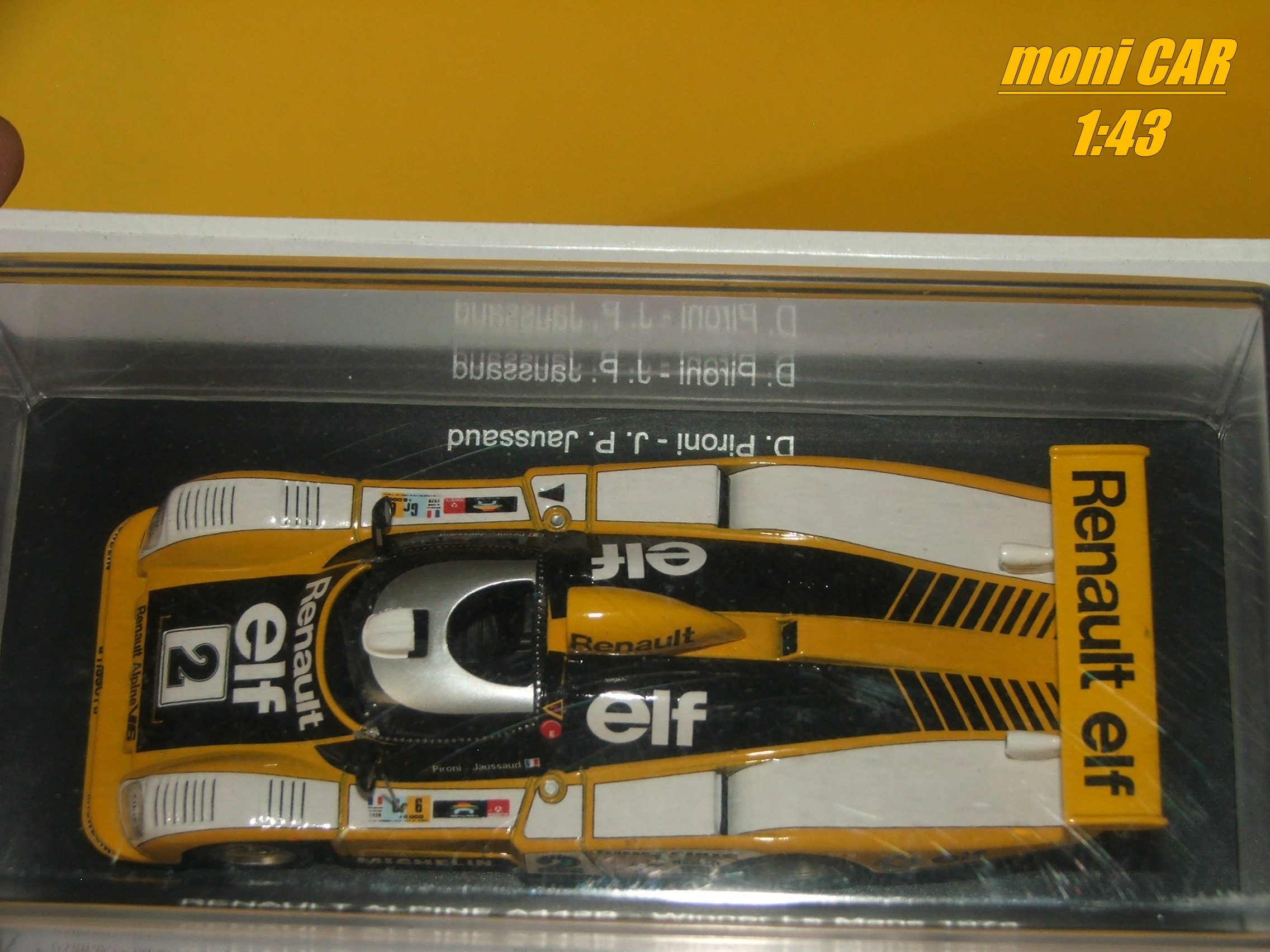 RENAULT Alpine A442B No.2 - D. Pironi - J. P. Jaussaud - Winner Le Mans 1978 (1:43) SPARK/Edicola